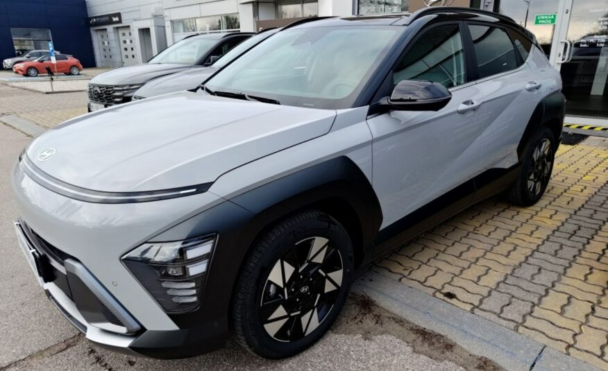 Hyundai Kona platinium luxury czarny dach